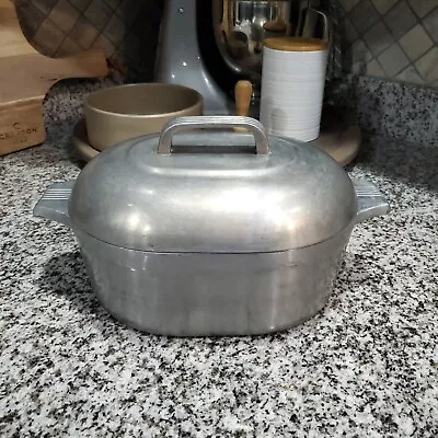 Wagner Ware Sidney Magnalite Roasterette 4263 Aluminum 4.5 Qt Dutch Oven Roaster • $135.99