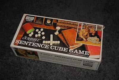 Vintage Scrabble Sentence Cube Game No. 96 Complete S And R Games • $5