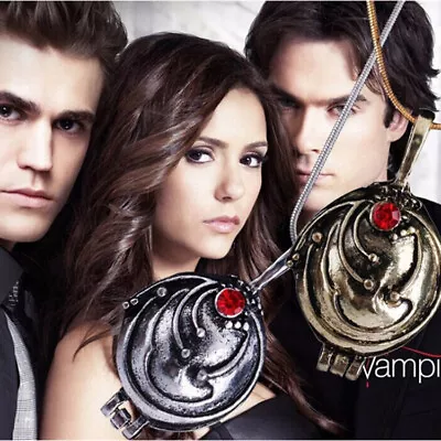 The Vampire Diaries Elena Vervain Pendant Necklace Men Women Jewelry Gifts • £3.71