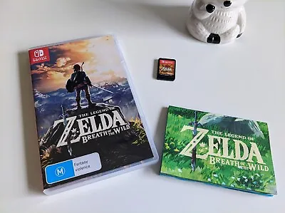 $48 • Buy The Legend Of Zelda: Breath Of The Wild With Poster Nintendo Switch Game