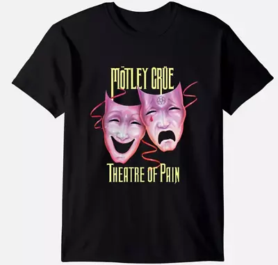 Motley Crue Theatre Of Pain Rock OFFICIAL Tee T-Shirt S Brand New • $14.89