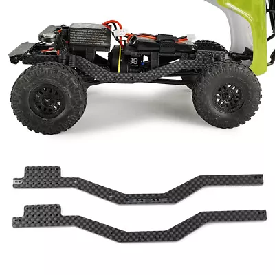 2/4Pcs Carbon Fiber Chassis Frame Rails For 1:24 SCX24 All Model RC Rock Crawler • $12.05