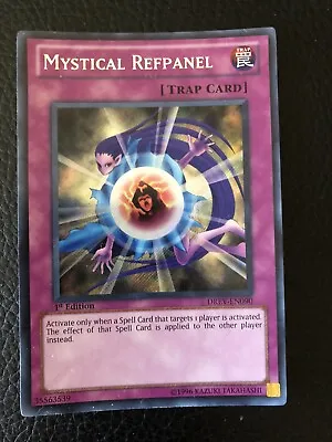 Yugioh DREV-EN090 Mystical Refpanel 1st ED Secret NM VERY HARD TO FIND + BONUS!! • $99.99