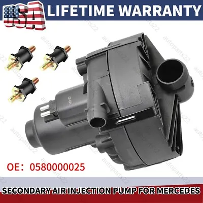 For Mercedes-Benz Secondary Air Injection Smog Pump 0001405185 0580000025 • $50.85
