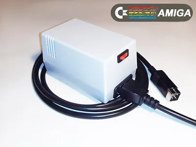 Amiga PSU. Power Supply For Commodore Amiga A500 A600 A1200 GRAY (US Plug) • $56.99