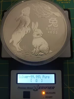 2023 YEAR Of The RABBIT 1 KILO SILVER LUNAR SERIES III BRAND NEW • $1800