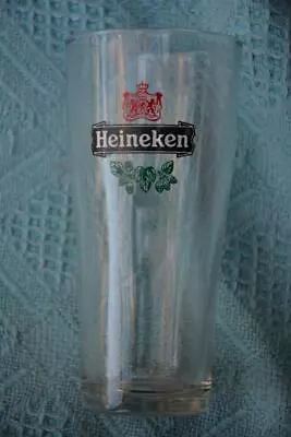 HEINEKEN BEER/Lager MIDI GLASSES.New/Unused RARE Promo Item. Crest Logo. 325ML • $9.99