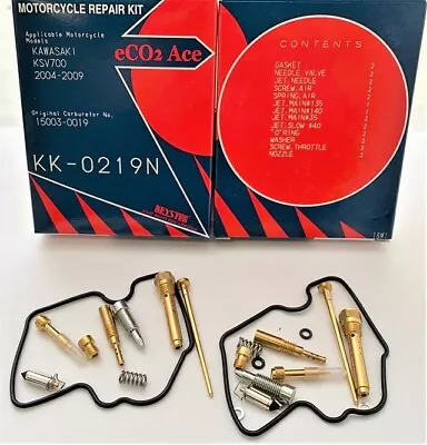 $48.22 • Buy Kawasaki Ksv700 Kfx700 Keyster Carburetor Rebuild Repair Kit 2004 - 2009