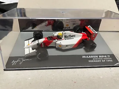 1992 McLaren Mp4/7 Ayrton Senna Tracks In 1:43 • $10.81