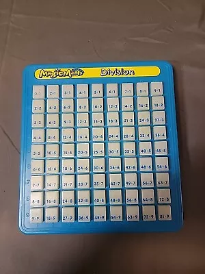 Magic Math Machine Division  Educational Keyboard Press & See Math Table • $11