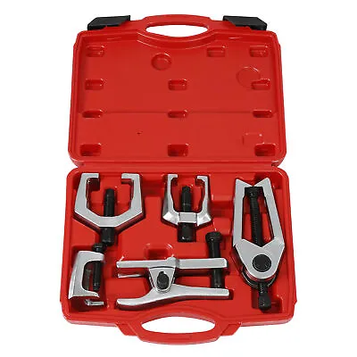 6PCS Front End Service Tool Kit Ball Joint Tie Rod Set Pitman Arm Puller Remover • $43.98