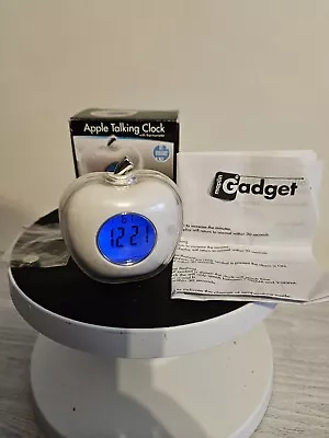 Boxed Apple Talking Clock With Instructions. Fully Working • £24.95