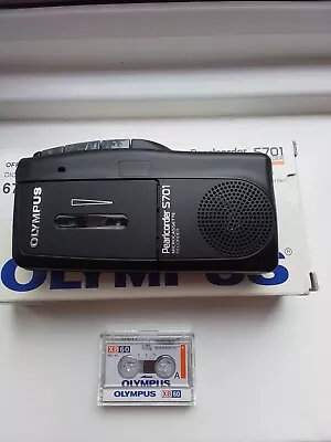 Olympus Pearlcorder S701 Voice Recorder Dictaphone. Full Working Order. VGC. • £12