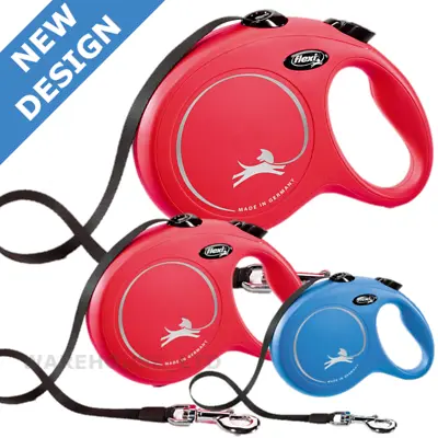 £8.99 • Buy Flexi New Classic Dog Lead 8m Large Tape Retractable Dog Lead New Model