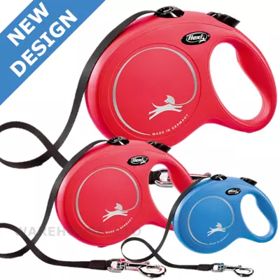 £12.49 • Buy Flexi New Classic Dog Lead 8m Large Tape Retractable Dog Lead New Model