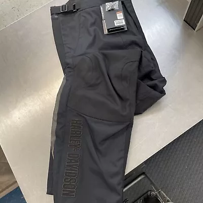 NEW HARLEY DAVIDSON Men’s Vanocker Waterproof Riding Pants Size 40x32 • $149.98