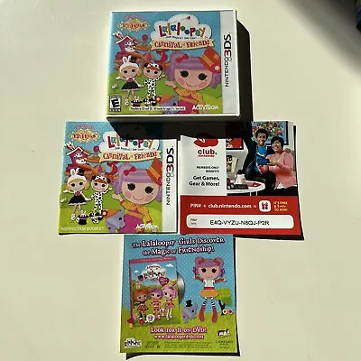 Lalaloopsy Sew Magical! Nintendo 3DS Case And Manual Only - No Game • $9.99