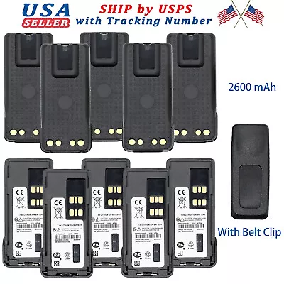 10 Pack PMNN4409AR Battery For Motorola XPR7000 XPR7380 XPR7350 XPR3000 XPR3300 • $212.39