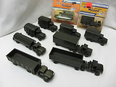 Roco Minitanks DBGM US Army 2.5 Ton Trucks Cargo Radio Fuel Tractors U Pick • $10