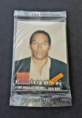 O.J. SIMPSON 1994 10 Card Set - Mugshot - 'In Pursuit Of Justice' Factory Sealed • $7.77