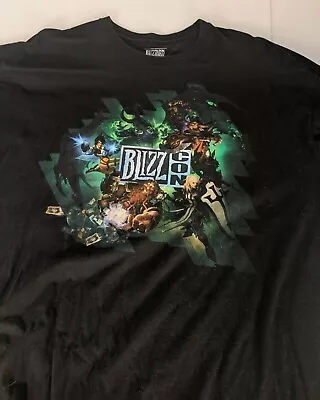 Blizzcon 2015 Exclusive Key Art T-shirt Blizzard Warcraft Overwatch 3xl Rare • $24.99