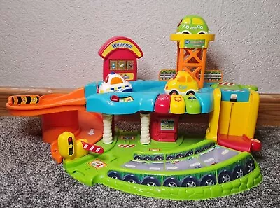 £25 • Buy Vtech Toot Toot Drivers Garage. 3 Cars. Van, Car & Police Car.