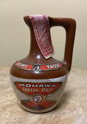 Mohawk Liquor Corporation Detroit Michigan Bottle Mini Jug Stoneware • $12