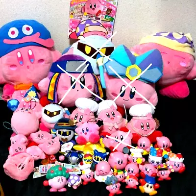 Kirby Of The Stars Plush Mascot Figure Lot Limited Goods Meta Knight Kirby • $372