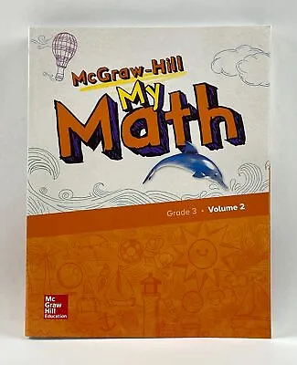 Mc Graw-Hill Grade 3 Volume 2 Student Edition My Math Book • $16.51