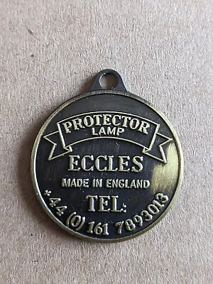 Rare Protector Of Eccles Key Fob Miners Lamp Interest Ex Protector Collection  • £19.99