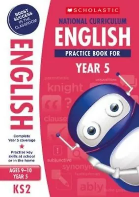 National Curriculum English 100 Practice Year 5 Ks2 Ages 9-10 New 9781407190167 • £5.99