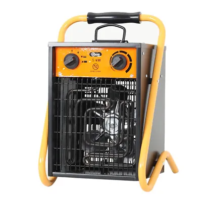 5/9KW Industrial Fan Heater Electric Commercial Warehouse Workshop Space Heater • £109.95