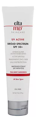 EltaMD UV Active Broad-Spectrum SPF 50+ 3 Oz. Sunscreen • $28.85