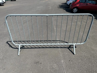 £30 • Buy Pedestrian Crowd Control Safety Site Fencing Barrier Galvanised Heras