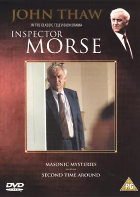 Inspector Morse: Masonic Mysteries/Second Time Around DVD (2002) John Thaw • £2.19