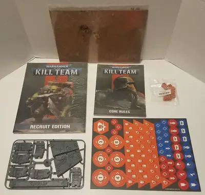 Warhammer 40K Kill Team - Mini Core Rule Book / Tokens / Tools / Game Mat / Dice • $50