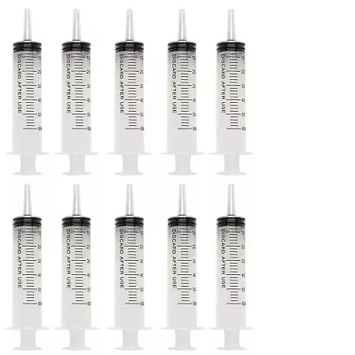 60ml Catheter Tip Syringe With Covers 10 Pack By Tilcare - Sterile  • $19.99