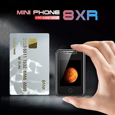 Mini Super Small Mobile Phone 1.77  Touch Screen 2G GSM Single SIM New • $33.23