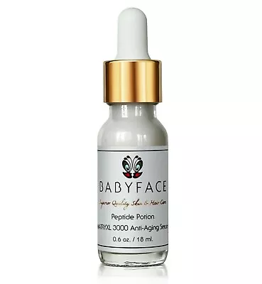 Babyface PEPTIDE POTION Matrixyl 3000 Serum Firming Tightening Wrinkle Filler • $16.99