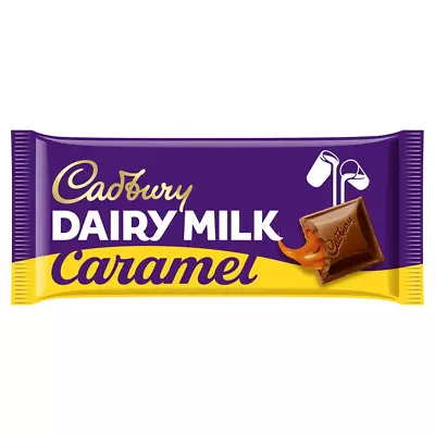 Cadbury Dairy Milk Caramel Chocolate Bar 120g X 2 • £5.99