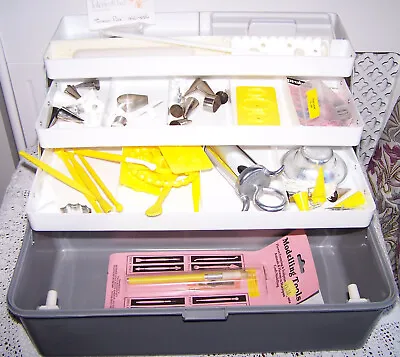 Storage Case & Sugar Craft Cake  Decorating  Tools • £28.99