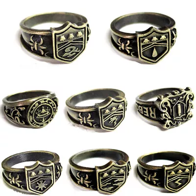 Vintage Anime Hitman Reborn Vongola Rings Metal Finger Ring Cosplay Collection  • $3.99