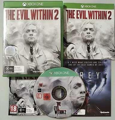 The Evil Within 2 - Xbox One *Complete* *HOROR* PAL - Free Postage  • $12