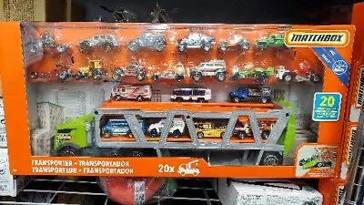 Matchbox Transporter set With 20 Cars • $29.99