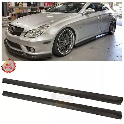 Mercedes Benz W219 Cls55 Cls63 & W219 W/ Amg Carbon Fiber Side Skirt Extension • $440