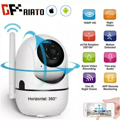 HD 1080P IP Camera WiFi IR Night Smart Home Wireless Security Baby Monitor CCTV • $18.99