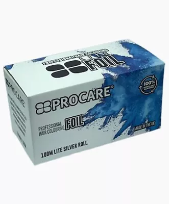 PROCARE HIGHLIGHT HAIR FOIL FOR HAIRDRESSING COLOURING 100m X 10cm • £7.50