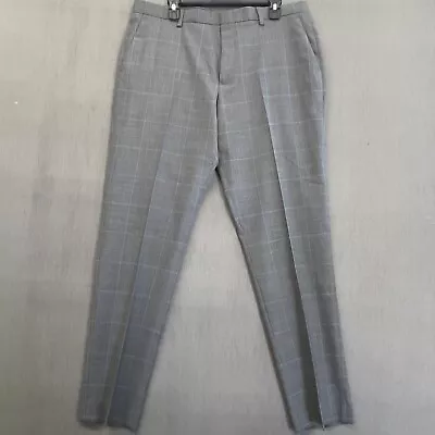 J.Crew Ludlow Essential Slim Fit Pant Glen Plaid Four Season Wool Sz W-36 L-32 • $68.99