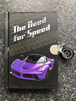 Need For Speed Car Lockable Diary • £6.99