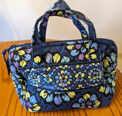 Vera Bradley Lunch Date Bag In Indigo Pop Pattern With Tags FREE SHIPPING • $23.95